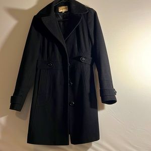 Black pea coat